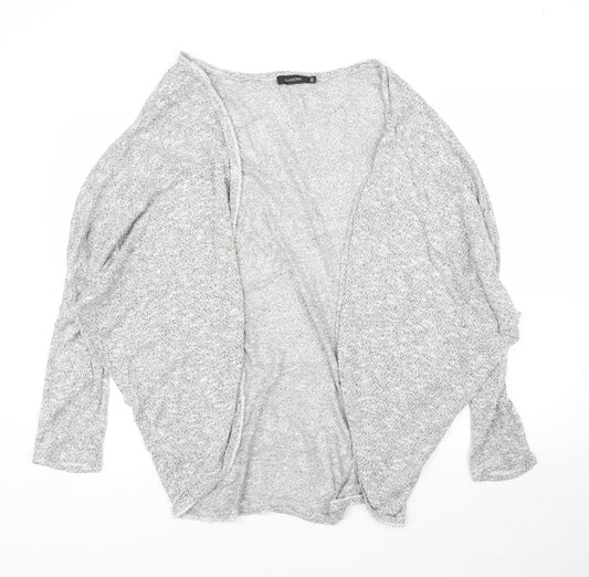 Womens UK Size M Glassons Grey Cardigan Jumper