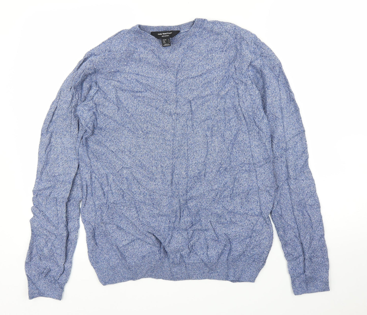 Primark Mens Blue   Pullover Jumper Size S