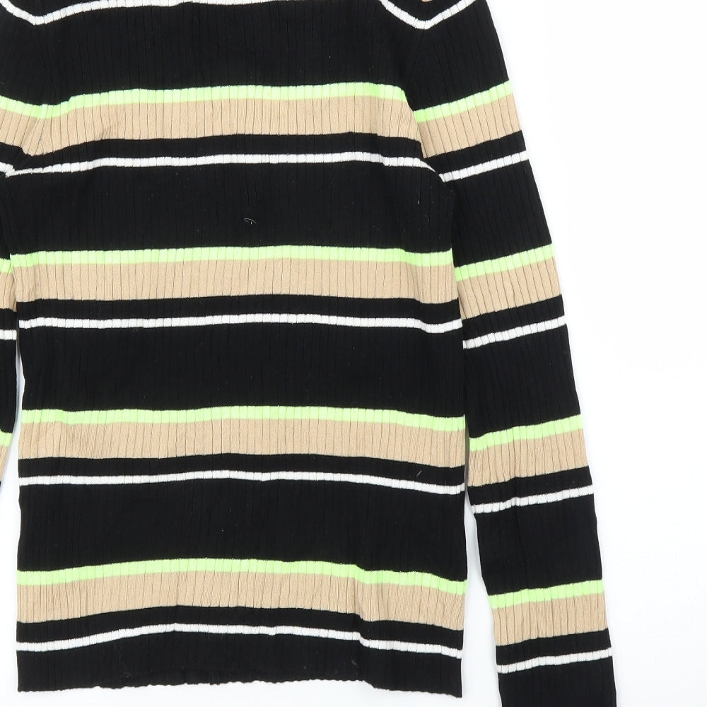 Womens UK Size M H&M Black Pullover Jumper
