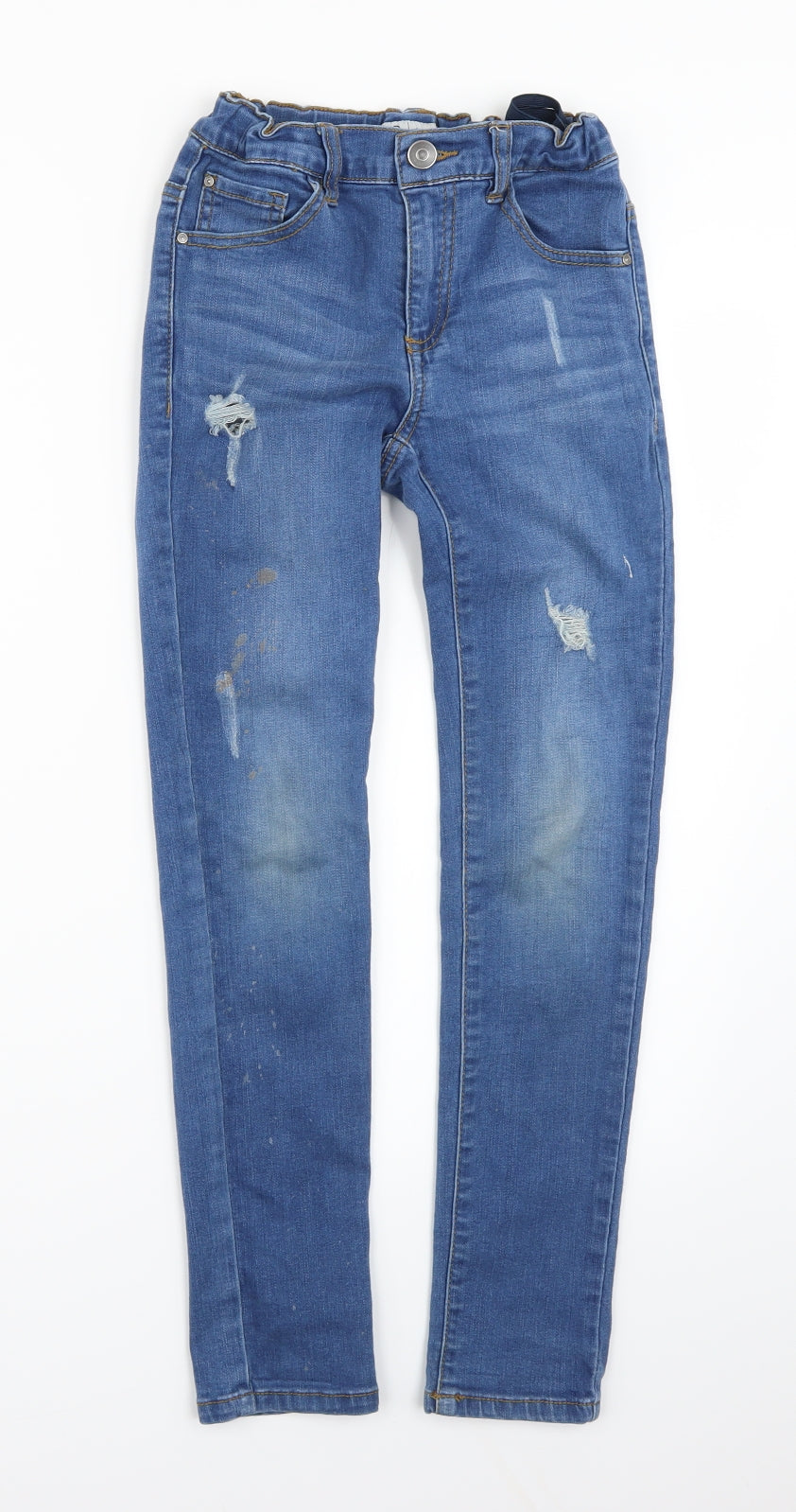 POP Girls Blue  Denim Skinny Jeans Size 10 Years