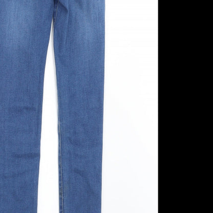 POP Girls Blue  Denim Skinny Jeans Size 10 Years