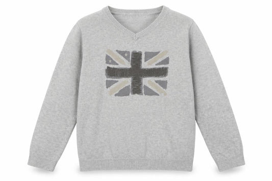 CFK Boys Grey   Pullover Jumper Size 6 Years