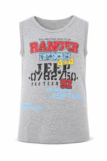 Preworn Boys Grey   Pullover Tank Size 12 Years