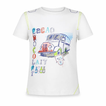 Dpam Boys White   Basic Polo Size 6 Years