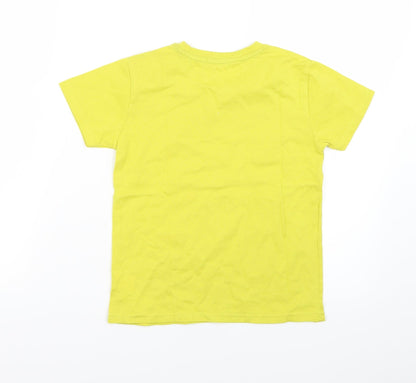 Dpam Boys Yellow   Basic T-Shirt Size 6 Years