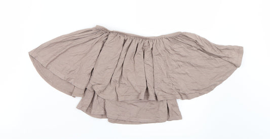 Boohoo Womens Brown   Camisole Blouse Size 8