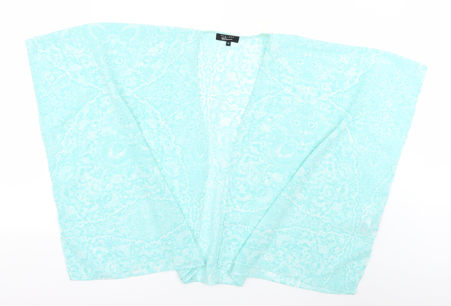 Womens UK Size M New Look Blue Wrap Jumper