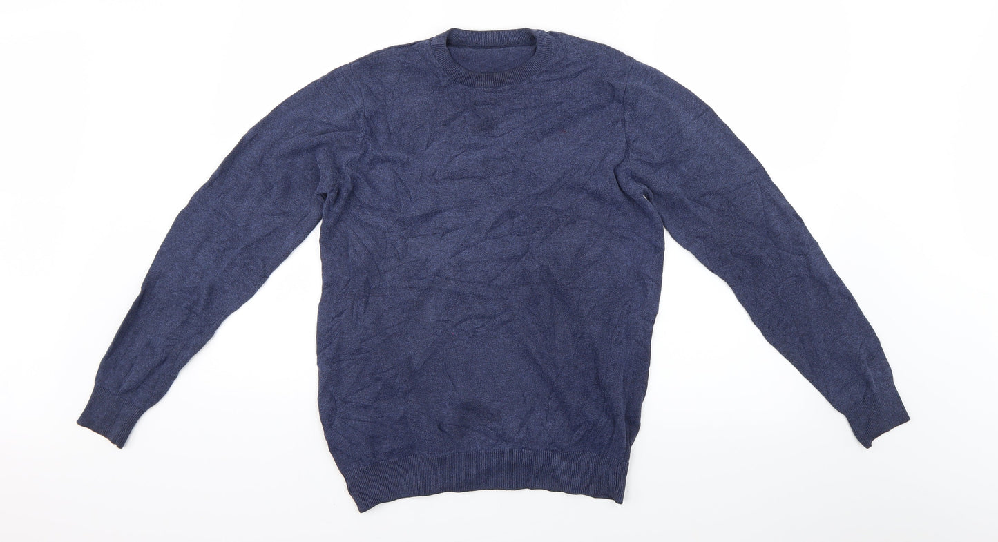 Womens UK Size S F&F Blue Pullover Jumper