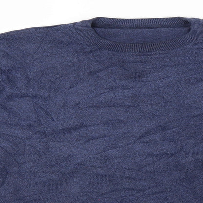 Womens UK Size S F&F Blue Pullover Jumper