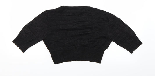 BAY Womens Black   Cardigan Jumper Size 8