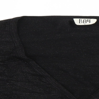 BAY Womens Black   Cardigan Jumper Size 8