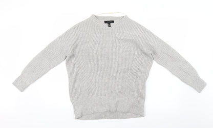 Primark Womens Grey   Pullover Jumper Size 8