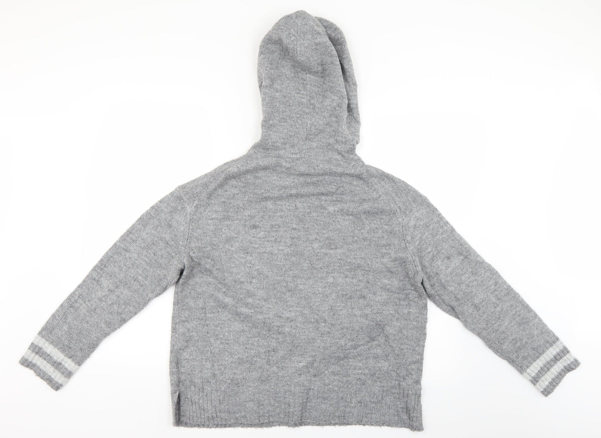 Primark Womens Grey   Pullover Hoodie Size M