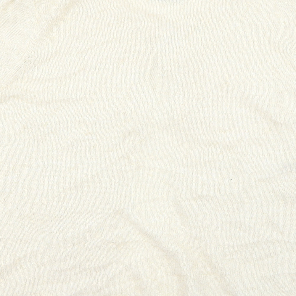 Womens UK Size 18 Cherokee Ivory Cardigan Jumper