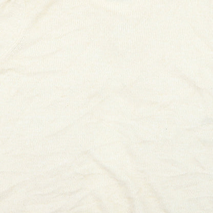 Womens UK Size 18 Cherokee Ivory Cardigan Jumper
