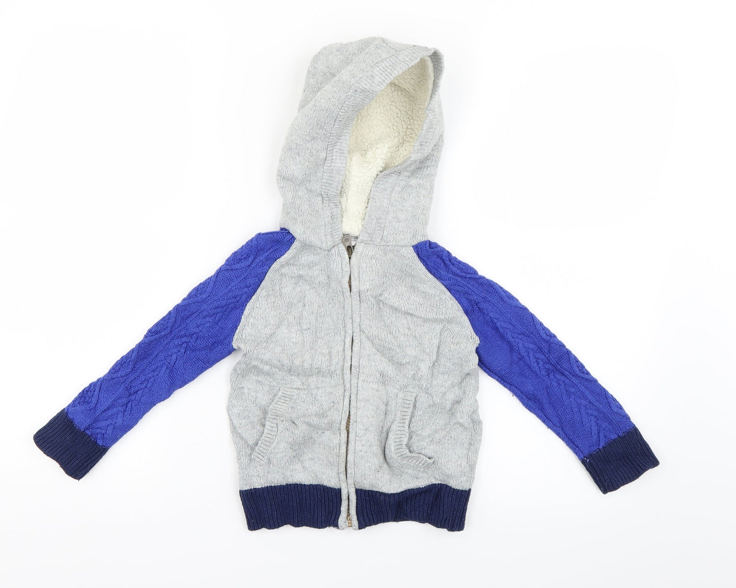 Baby Gap Boys Grey   Cardigan Jumper Size 3 Years