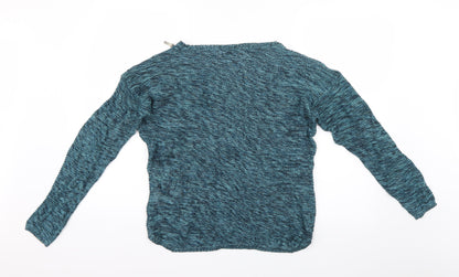 fransa Womens Blue   Basic Blouse Size M