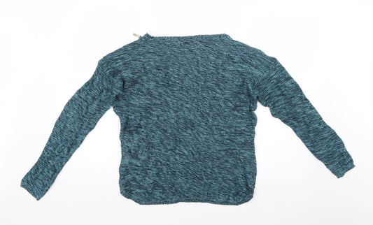 fransa Womens Blue   Basic Blouse Size M