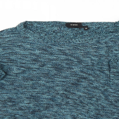 fransa Womens Blue   Basic Blouse Size M