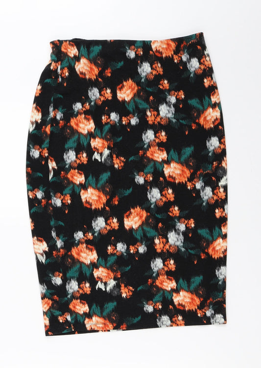 George Womens Black   Straight & Pencil Skirt Size 10