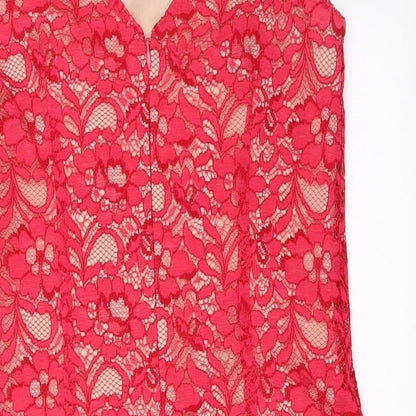 Oasis Womens Pink   Mini  Size 8