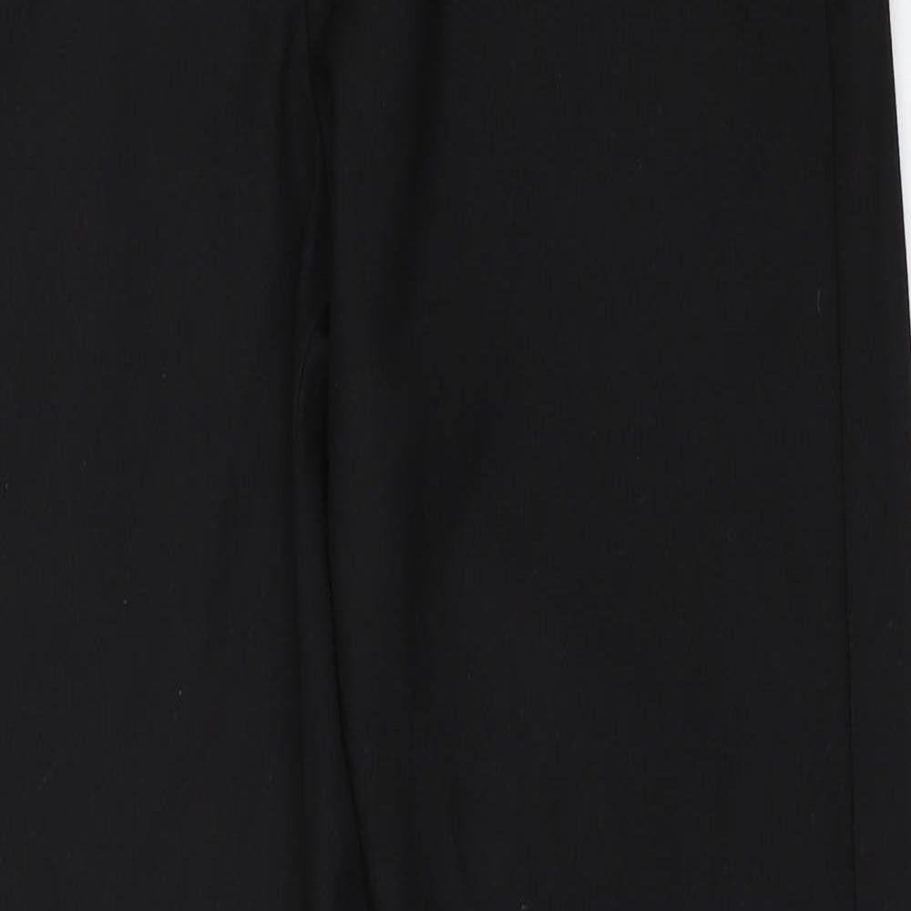 Womens UK Size 30 in River Island Regular Fit  Black Trousers