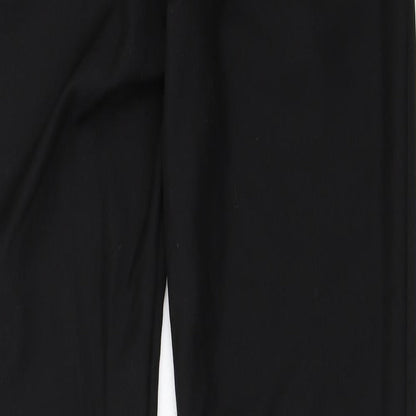 Womens UK Size 30 in River Island Regular Fit  Black Trousers