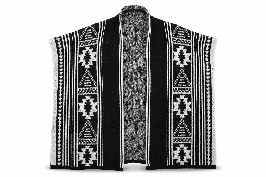 Womens UK Size One Size Avenue Black Cardigan Jumper
