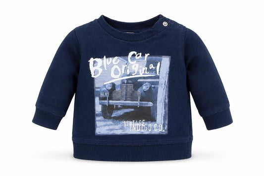 F&F Boys Blue   Pullover Jumper Size 0-3 Months