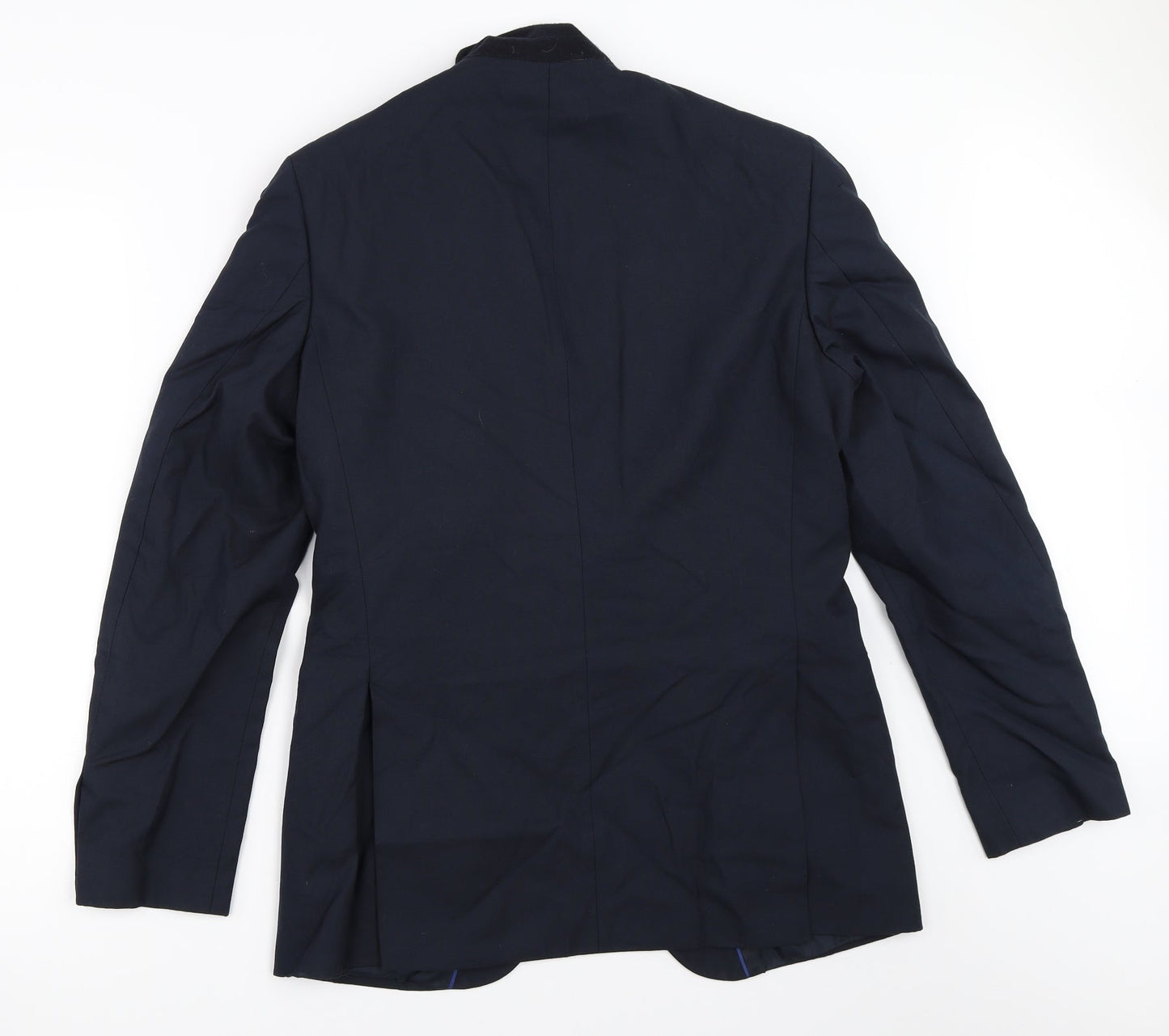 Mens UK Size 38 Marks and Spencer Regular Blue Suit Jacket