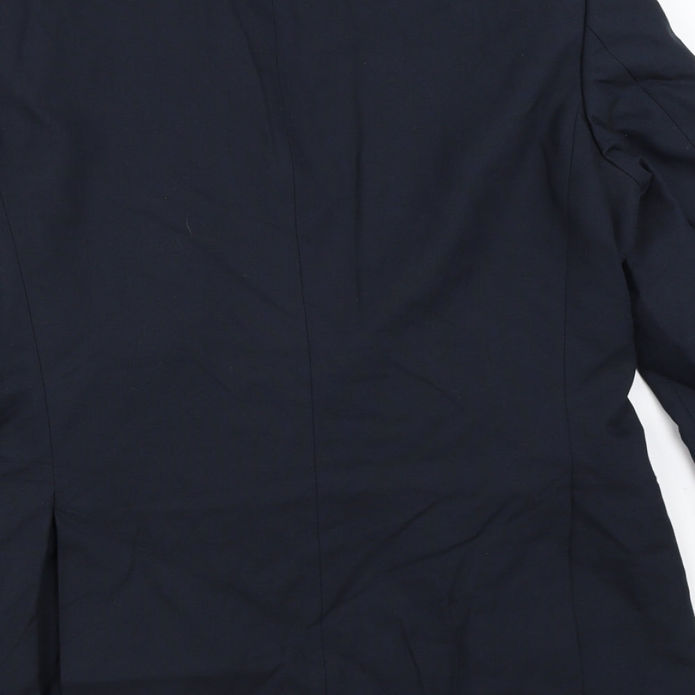 Mens UK Size 38 Marks and Spencer Regular Blue Suit Jacket