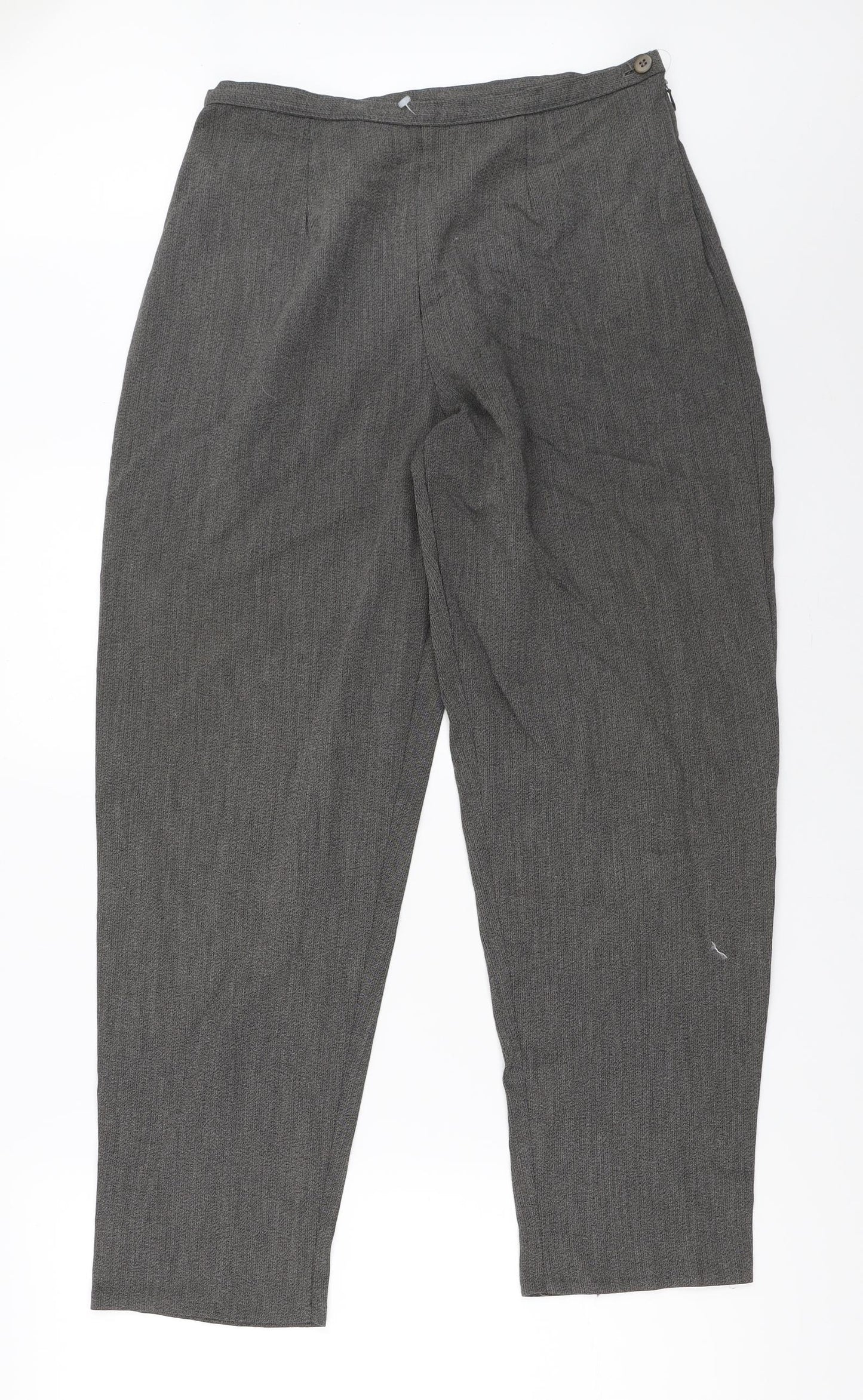 Womens UK Size 14 BHS Regular Fit  Grey Trousers