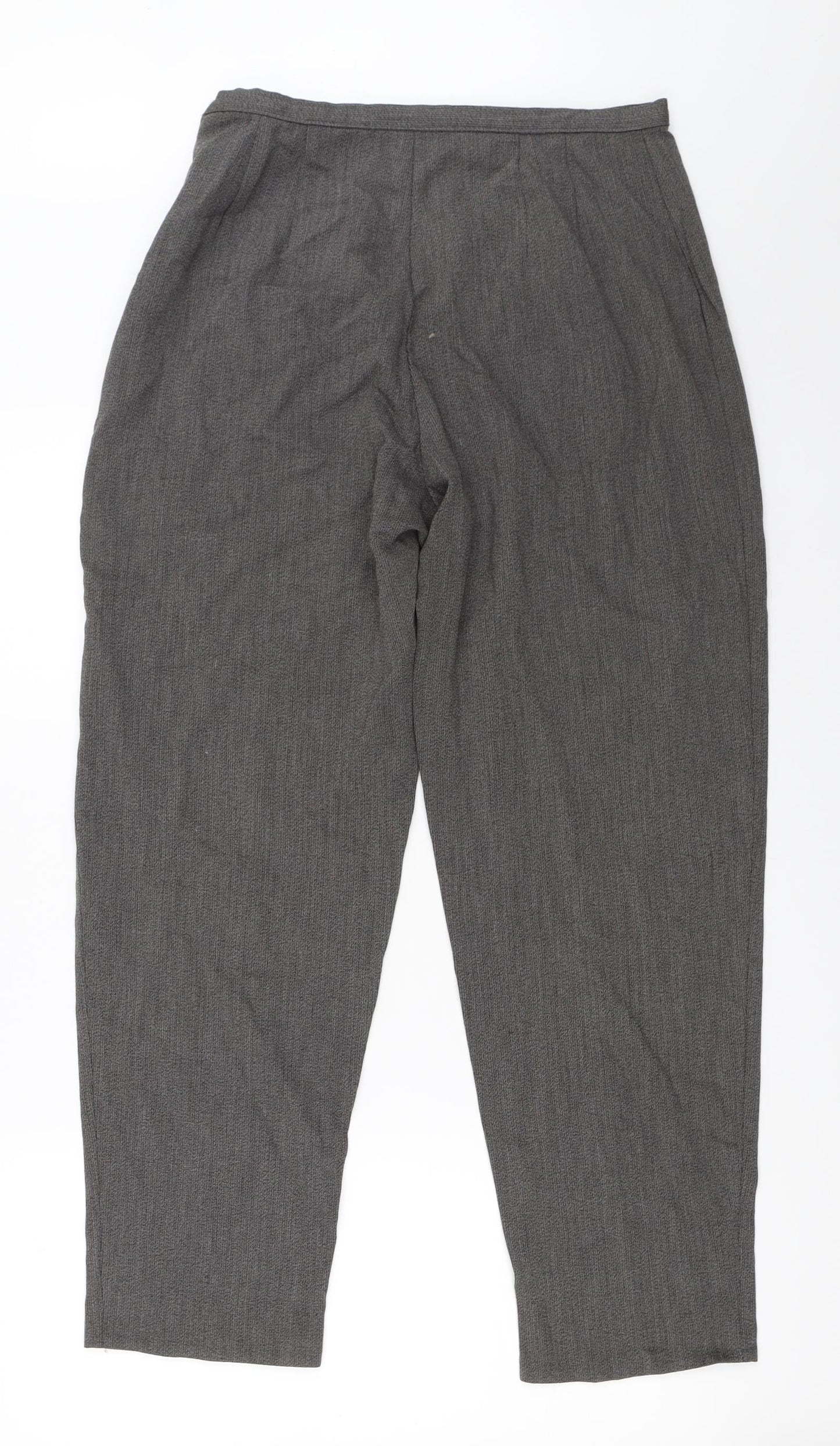 Womens UK Size 14 BHS Regular Fit  Grey Trousers