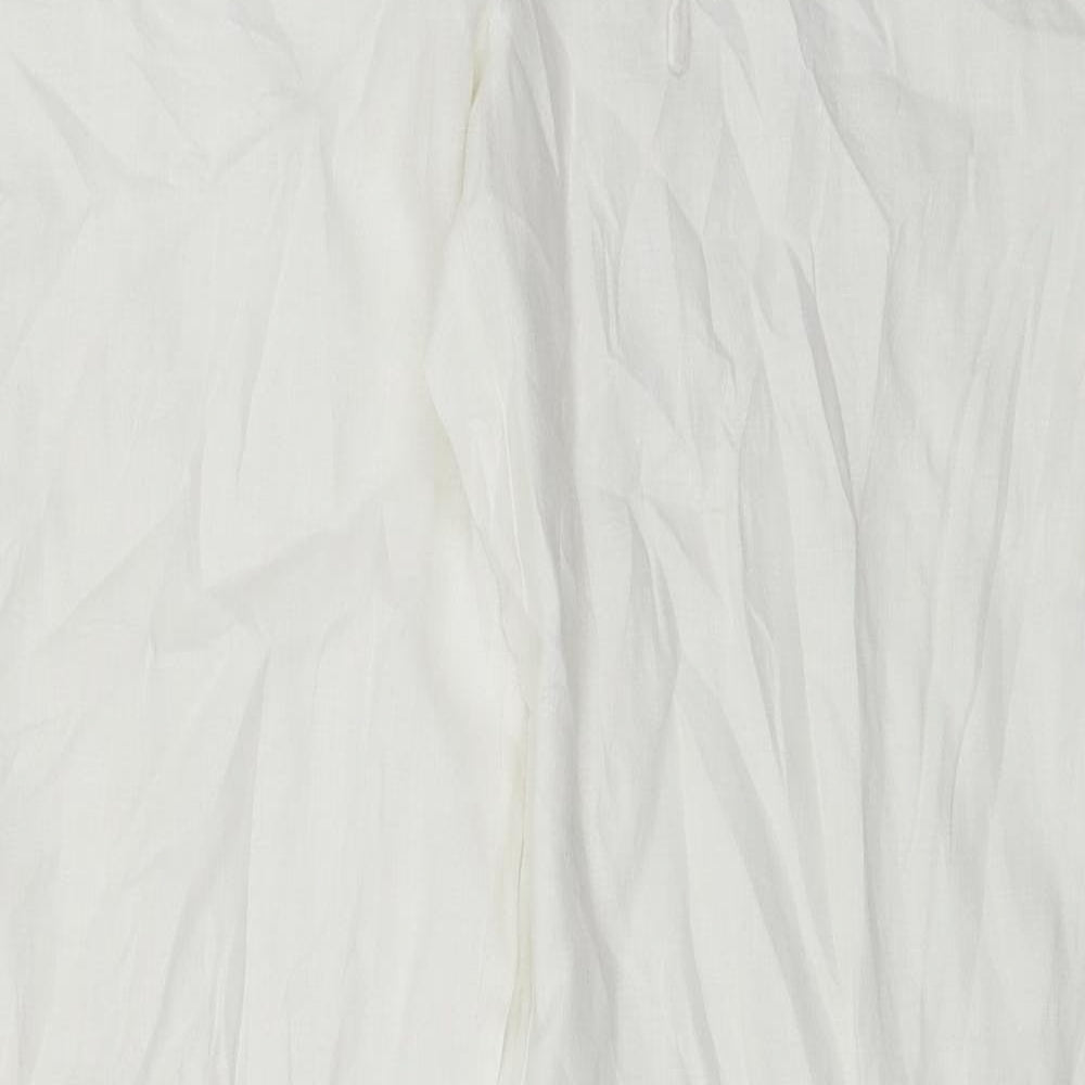 Couleurs D'ete  Womens White   Trousers  Size 12 L25 in