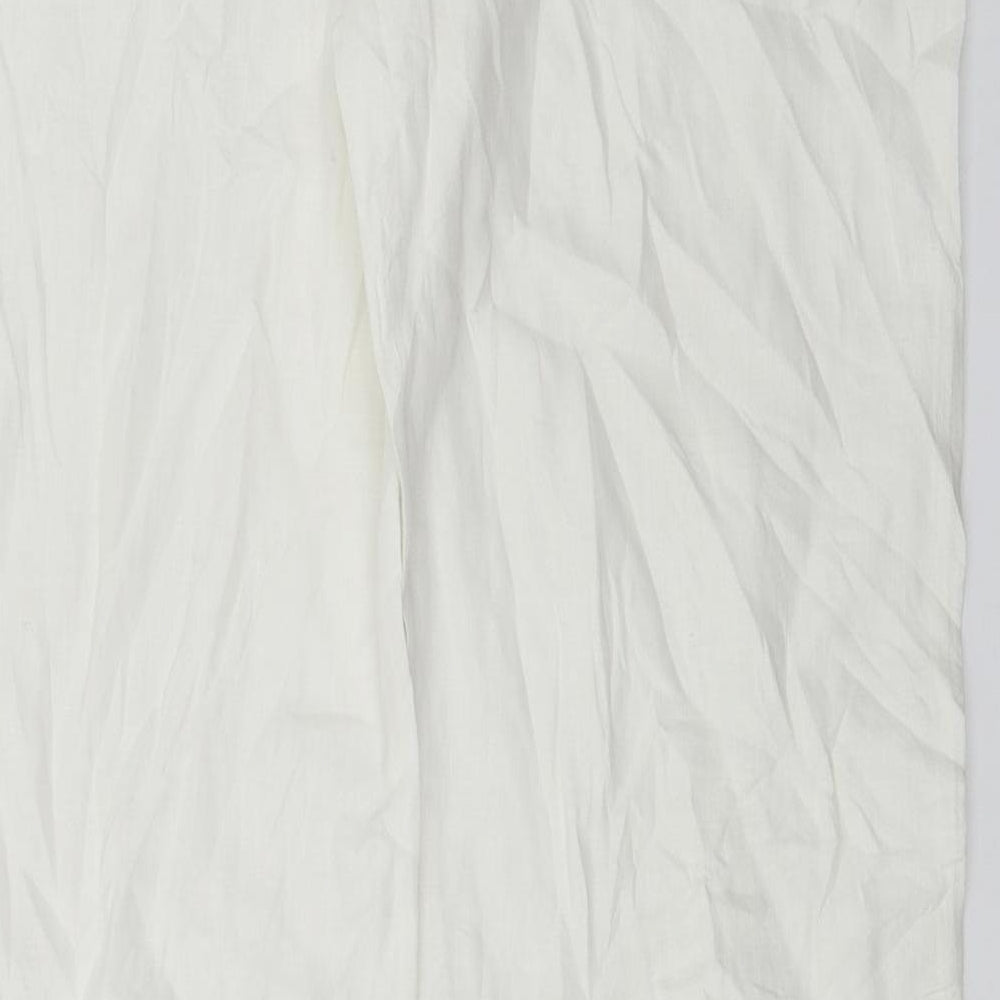 Couleurs D'ete  Womens White   Trousers  Size 12 L25 in