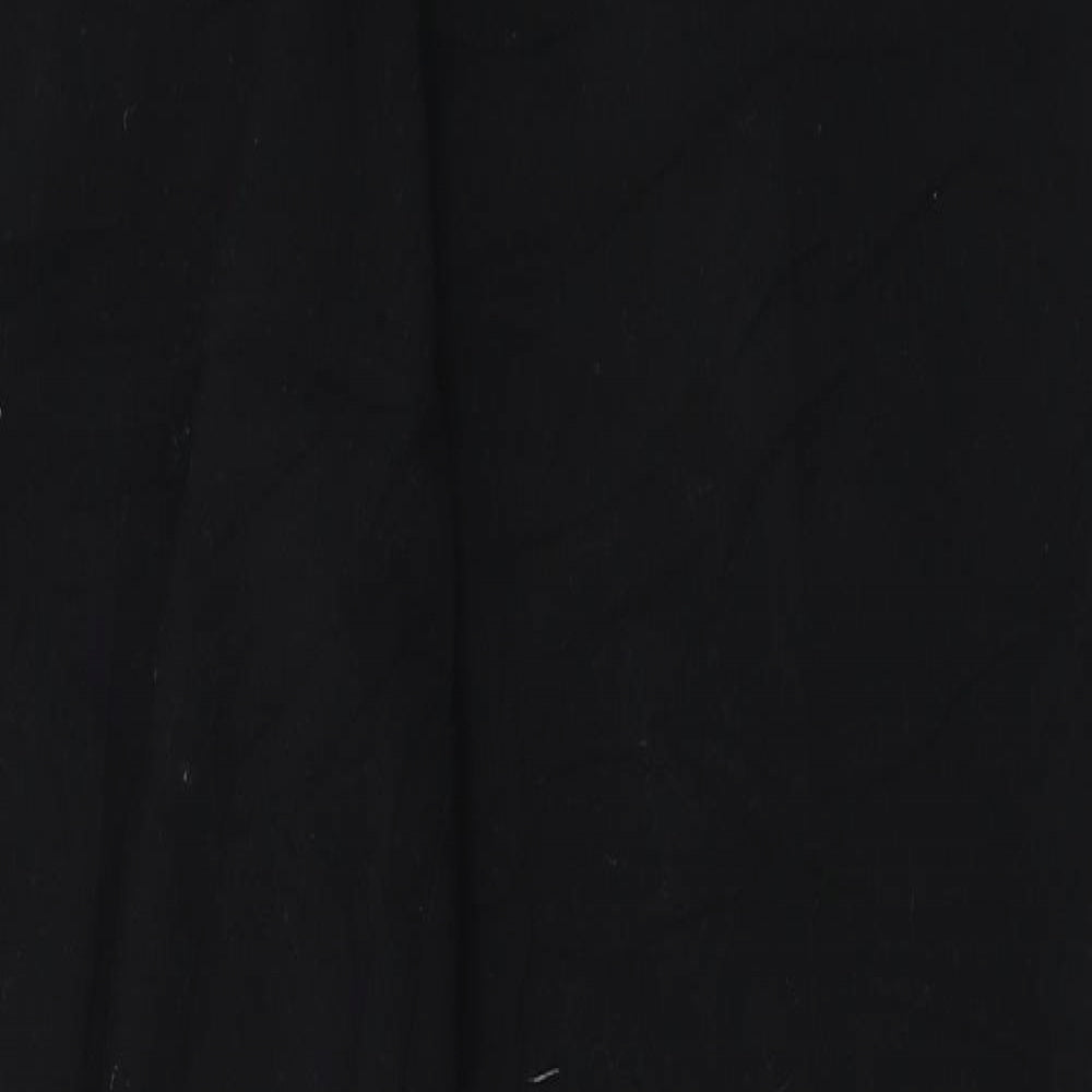 Womens UK Size 12 Marks and Spencer Regular Fit  Black Trousers