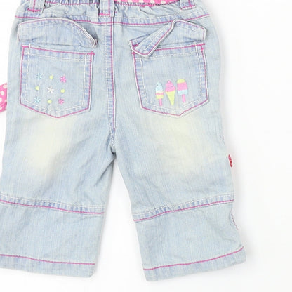 Earlydays Girls Blue    Jeans Size 3-6 Months