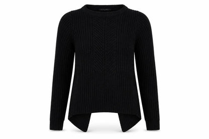 Womens UK Size 10 F&F Black Pullover Jumper