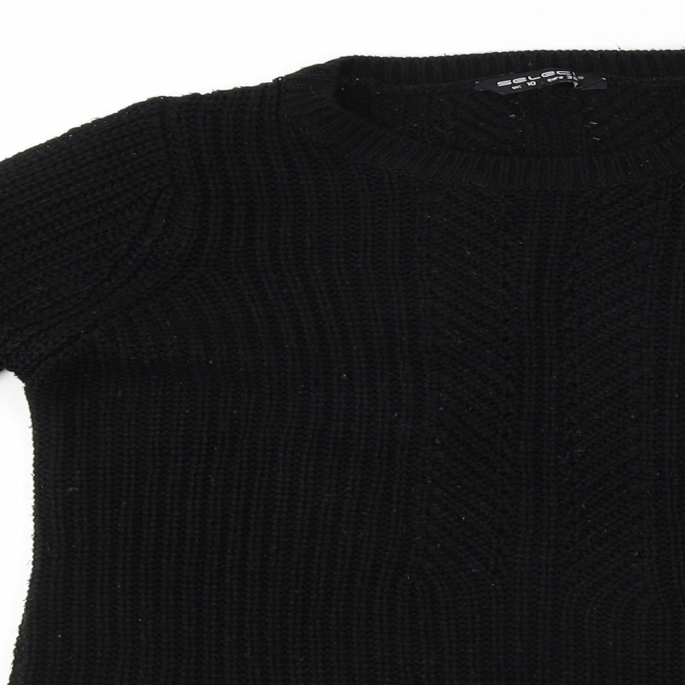F&F  Womens Black   Pullover Jumper Size 10