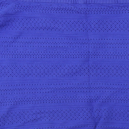Womens UK Size 10 Dorothy Perkins Blue Pullover Jumper