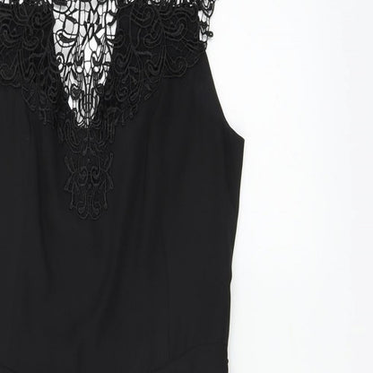 Oasis  Womens Black   A-Line  Size 8