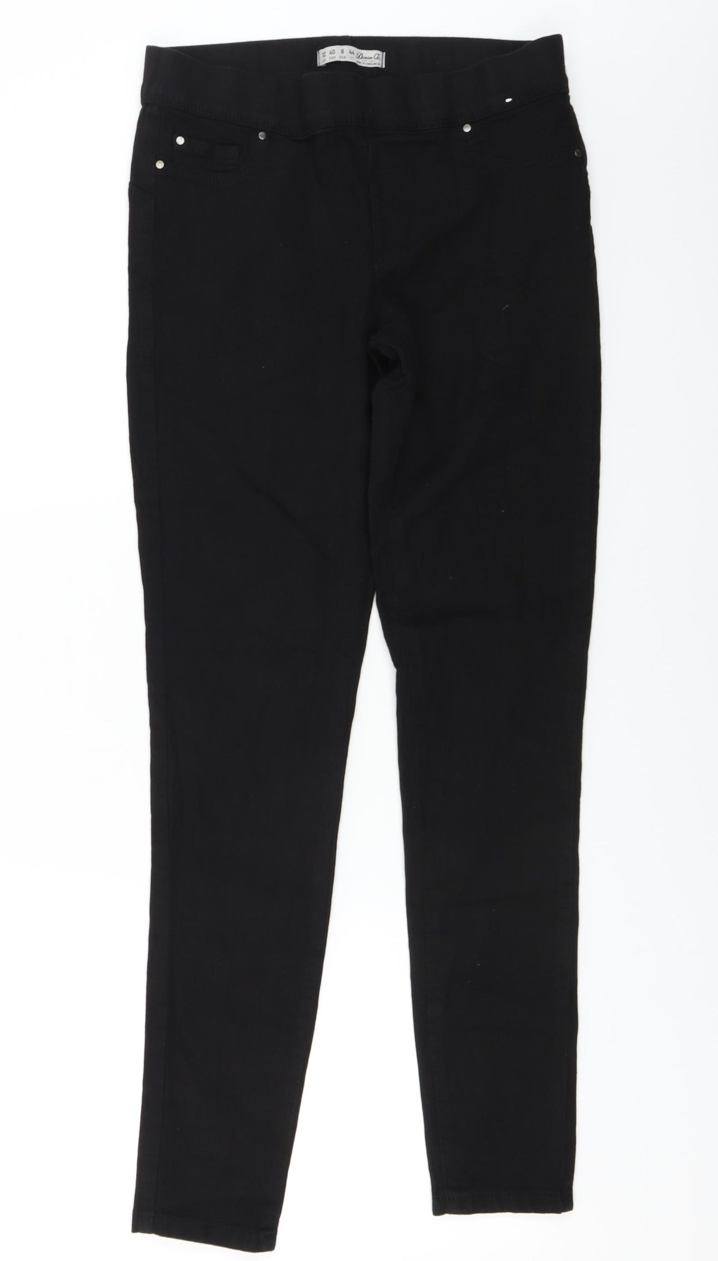 denim co Womens Black   Skinny Jeans Size 12 L26 in