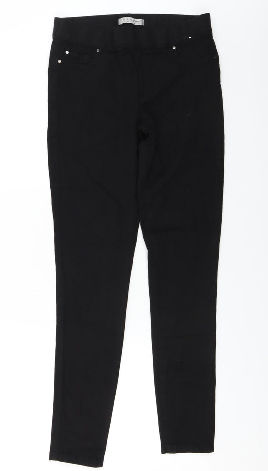 denim co Womens Black   Skinny Jeans Size 12 L26 in