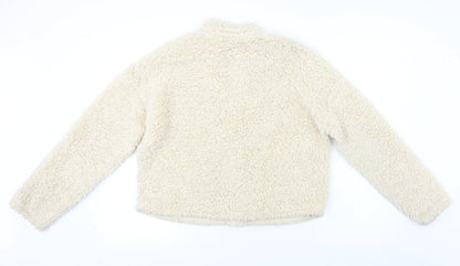 New Look  Girls Ivory   Henley Jumper Size 12-13 Years