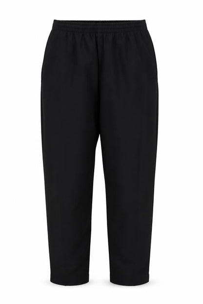 Womens UK Size 10 Preworn Regular Fit  Black Trousers