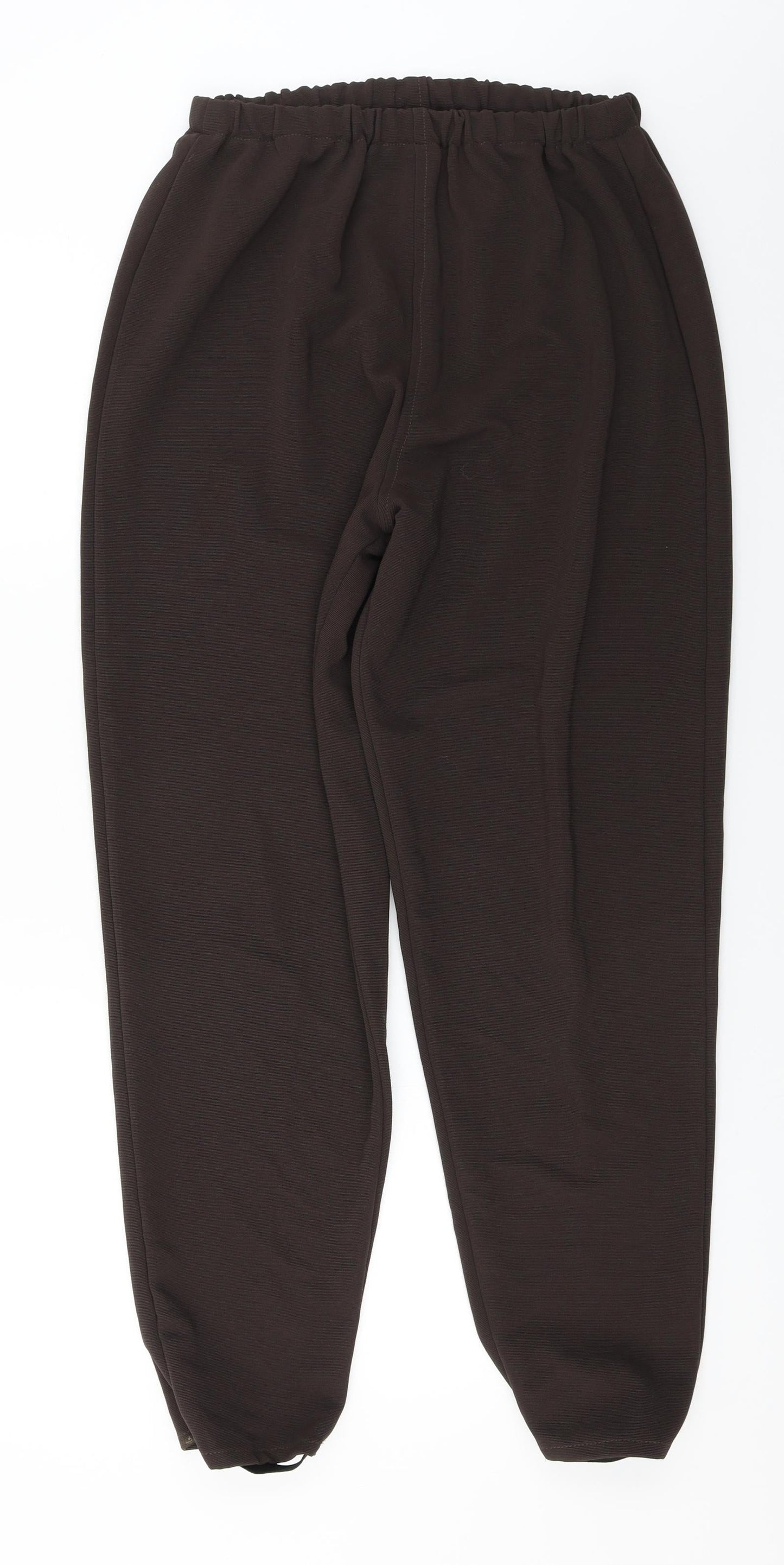 Womens UK Size 28 in Preworn Regular Fit  Brown Trousers