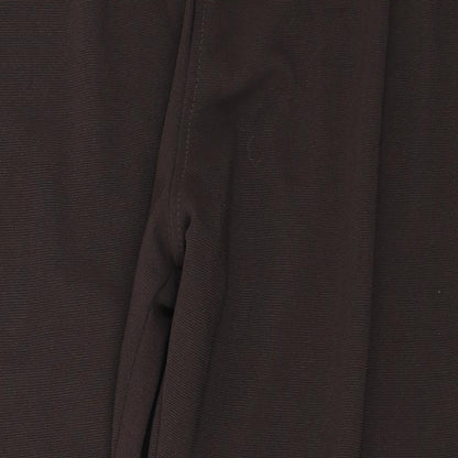 Womens UK Size 28 in Preworn Regular Fit  Brown Trousers