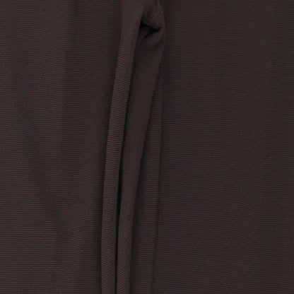 Womens UK Size 28 in Preworn Regular Fit  Brown Trousers