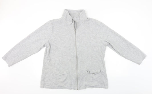 Damart  Womens Grey   Jacket Coat Size 18