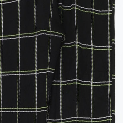 Womens UK Size 10 PRETTYLITTLETHING Regular Fit  Black Trousers